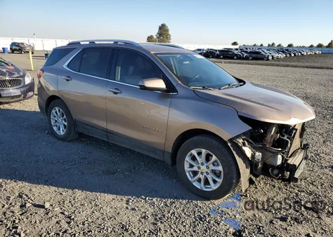 2018 Chevrolet Equinox Lt из США, поврежденный, VIN 3GNAXUEUXJL287748